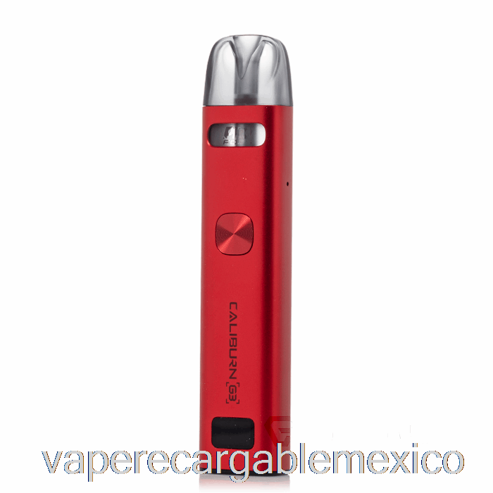 Vape Recargable Uwell Caliburn G3 25w Pod System Rojo